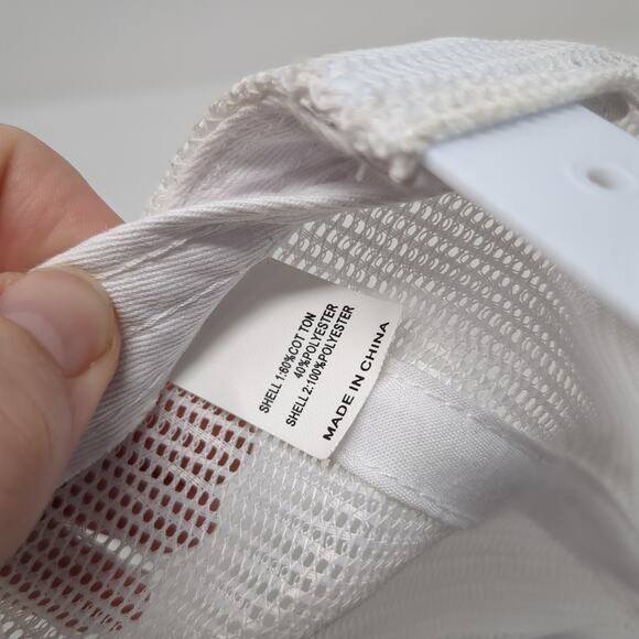 The YMCA Snapback Trucker Hat Black One Size Adjustable Mesh Back Richardson - Picture 10 of 10